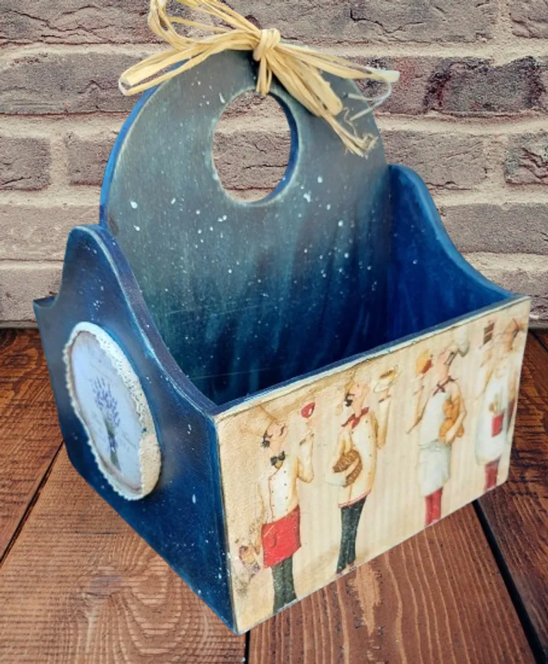 Decoupage díszdobozok