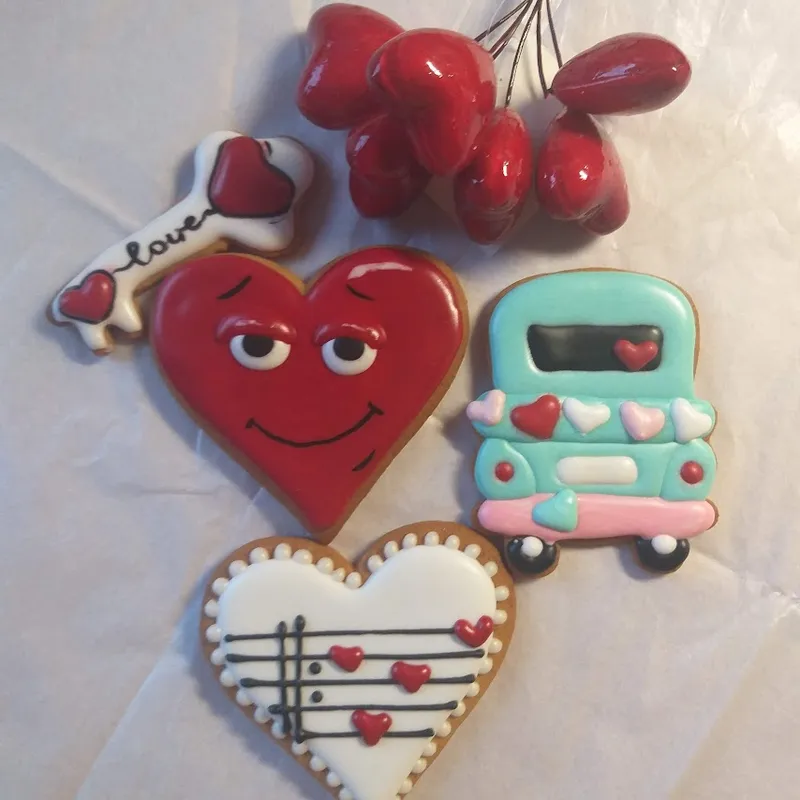 Valentin napi szívek