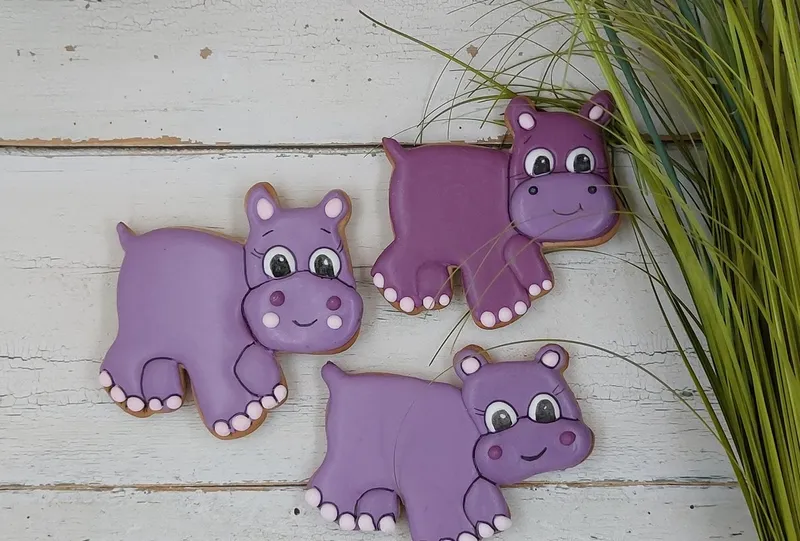 Állatfigurák mézeskalácsból