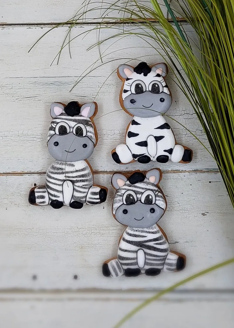 Állatfigurák mézeskalácsból