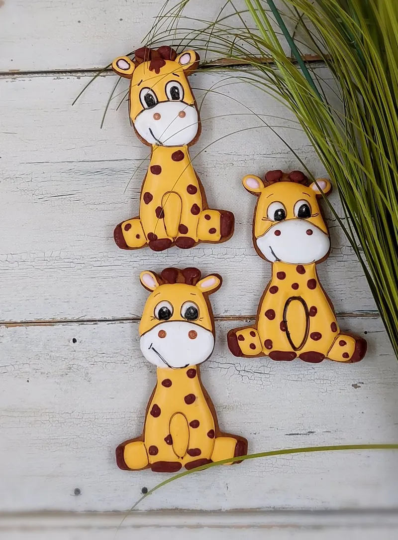 Állatfigurák mézeskalácsból