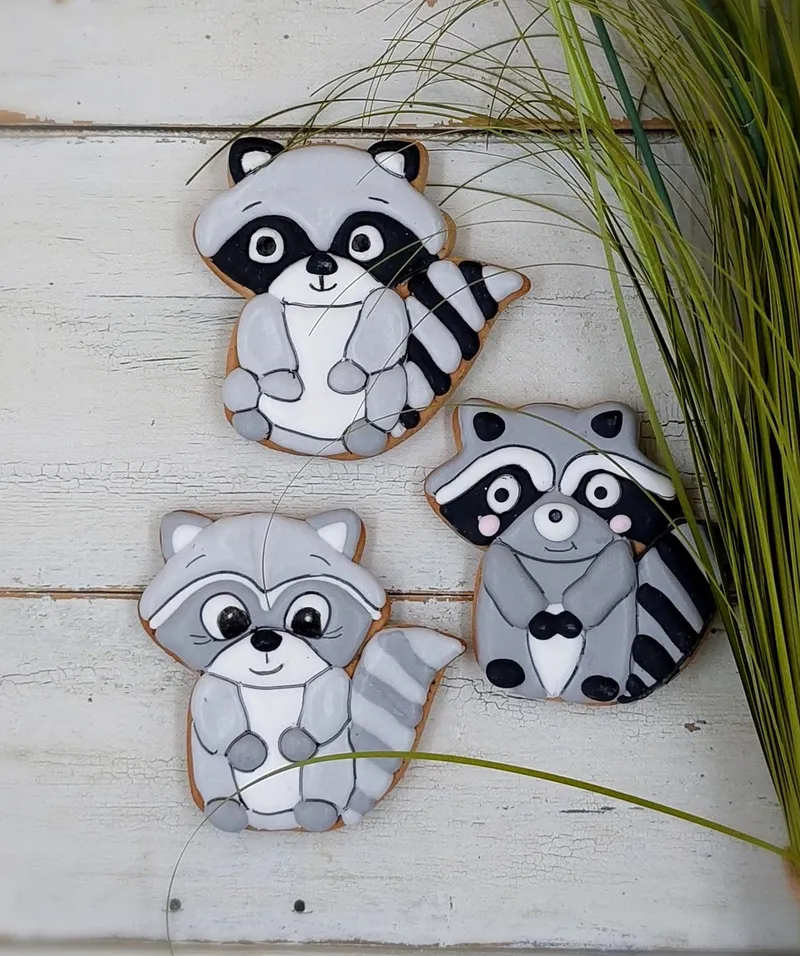 Állatfigurák mézeskalácsból