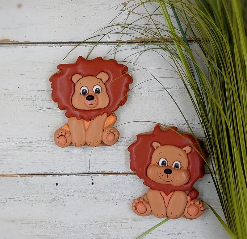 Állatfigurák mézeskalácsból