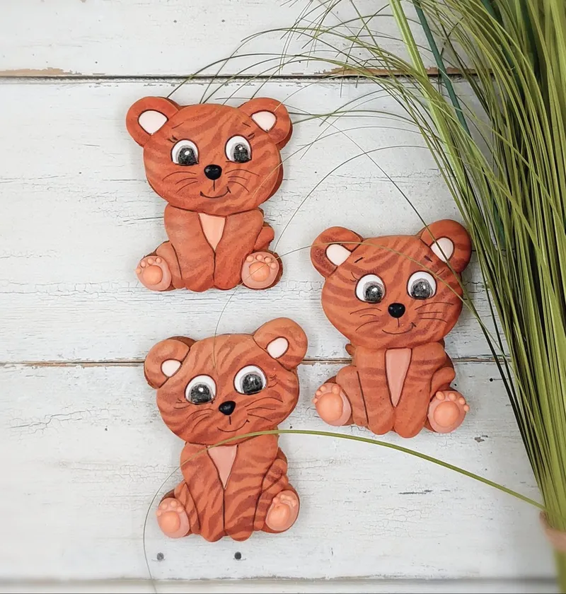 Állatfigurák mézeskalácsból