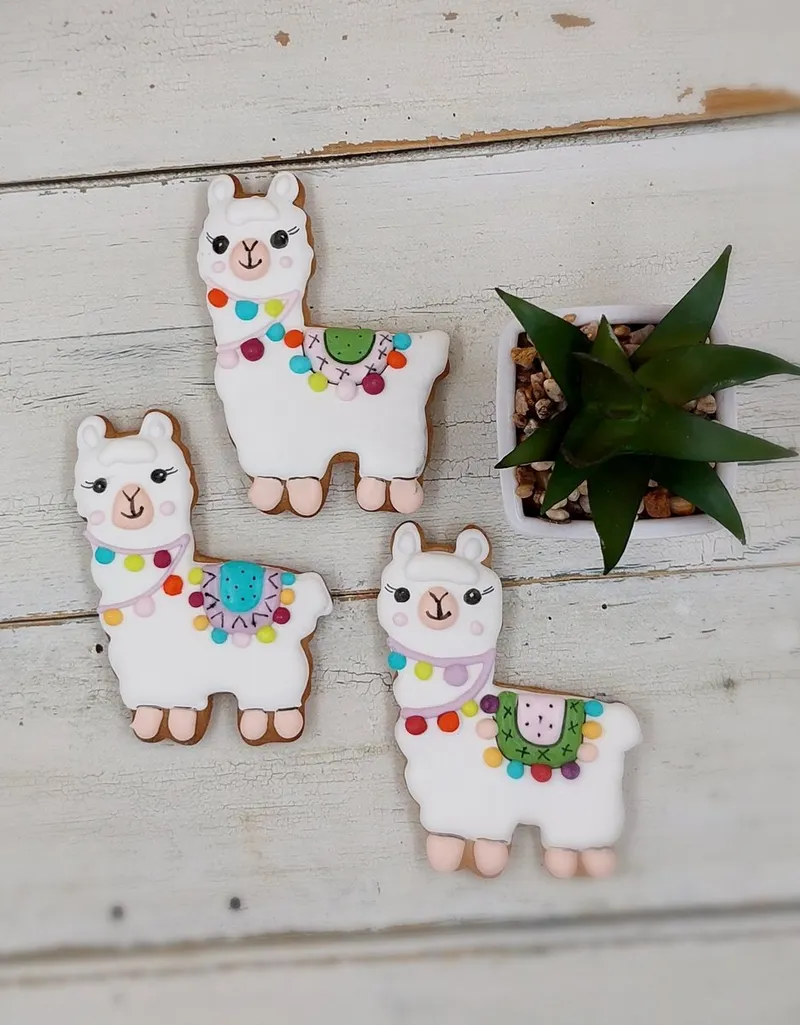 Állatfigurák mézeskalácsból