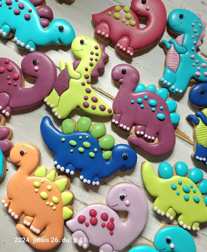 Állatfigurák mézeskalácsból