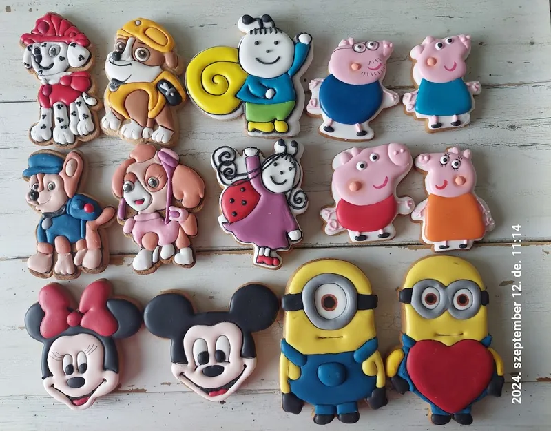 Mesefigurák mézeskalácsból