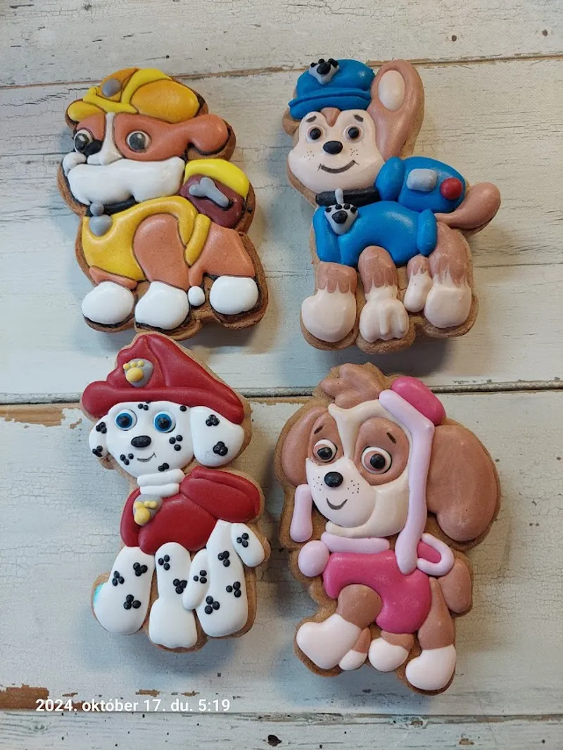 Mesefigurák mézeskalácsból