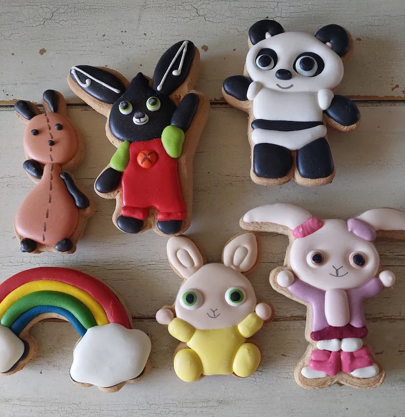 Mesefigurák mézeskalácsból