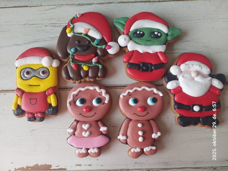 Karácsonyi mézeskalácsok