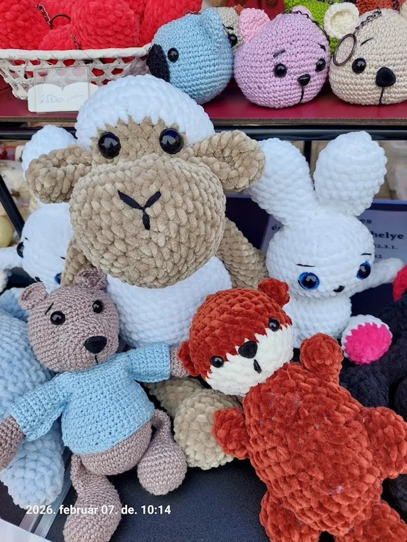 Horgolt amigurumi figurák