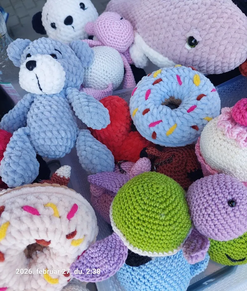 Horgolt amigurumi figurák