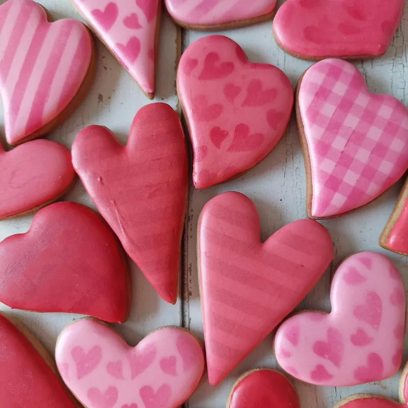 Valentin napi szívek