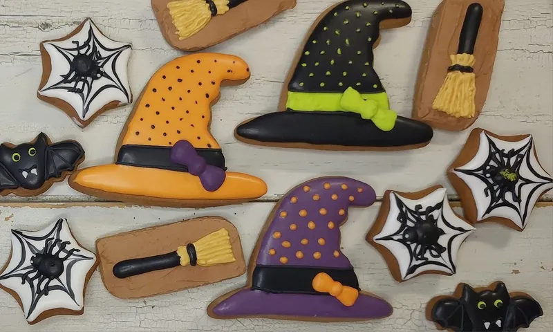 Halloweeni mézeskalácsok