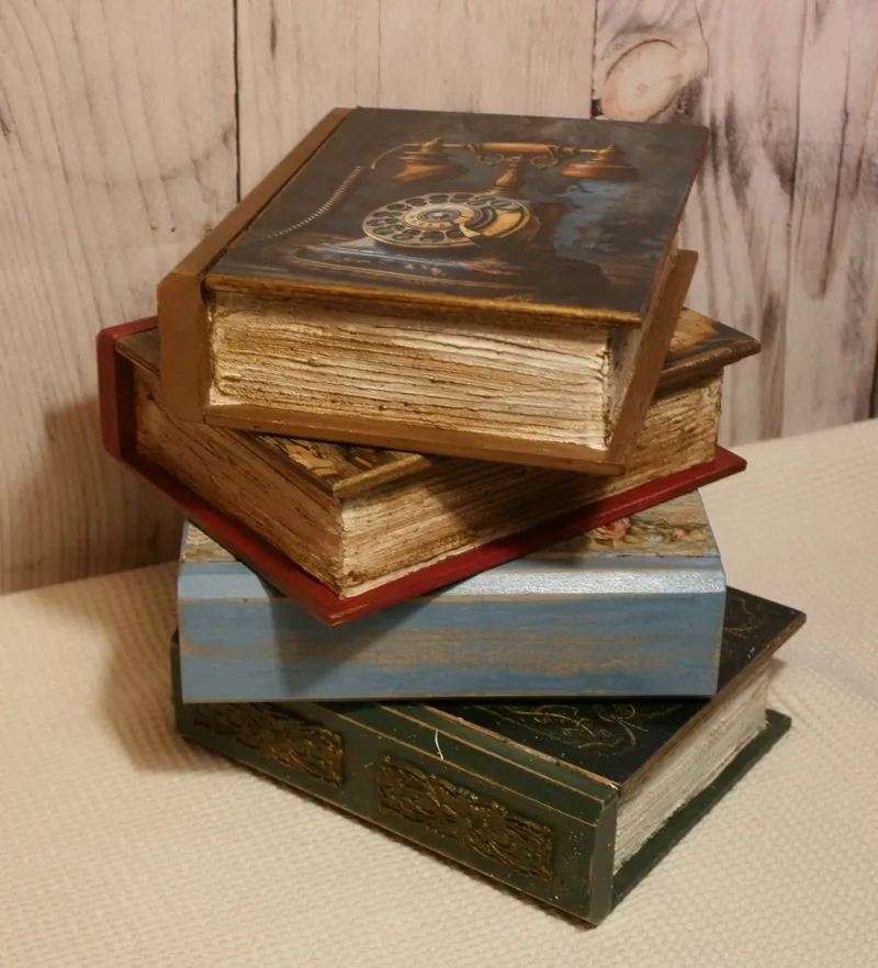 Decoupage díszdobozok