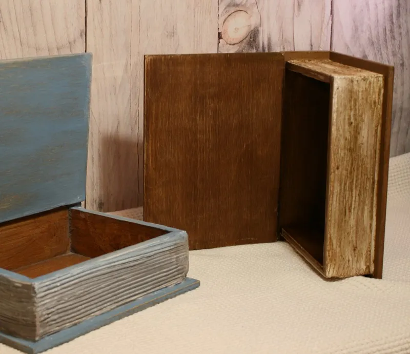 Decoupage díszdobozok